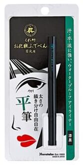 Makeup Liquid Eyeliner Flat Brush 010 Jet Black 0.6ml