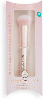 Makeup Revolution Create Buffing Foundationborstel R7