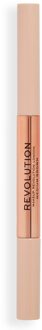 Makeup Revolution Fluffy Wenkbrauw Duo Blonde - Medium Brown