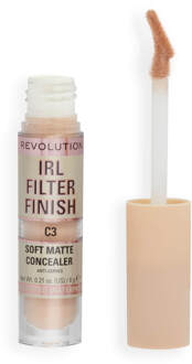 Makeup Revolution IRL Filter Finish Concealer 6g (Various Shades) - C3