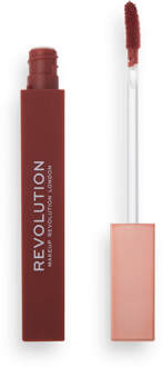 Makeup Revolution IRL Filter Finish Lip Crème 1.8ml (Various Shades) - Burnt Cinnamon