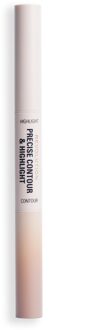 Makeup Revolution Precise Contour and Highlight (Various Shades) - Light