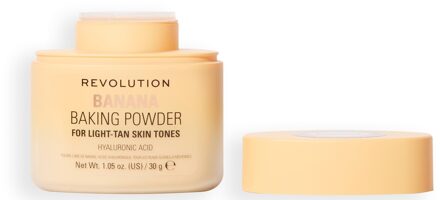 Makeup Revolution Revolution Loose Baking Powder (Various Shades) - Banana
