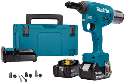 Makita 18 V Blindklinknageltang 2,4 t/m 5 mm