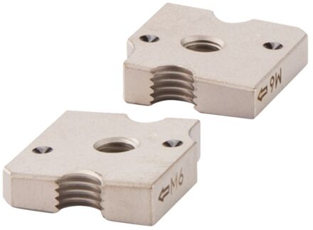 Makita 199087-8 Messenset M6 Staal + RVS