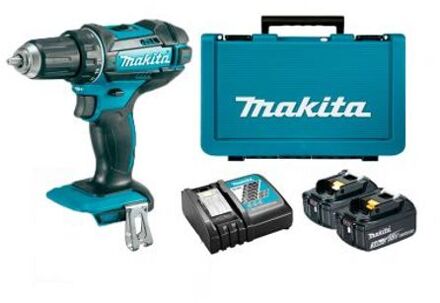 Makita Boormachine Ddf482rfe 18v (2 Accu's)