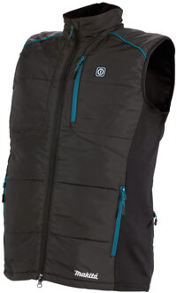 Makita CV102DZ3XL Verwarmd vest XXXL | Zonder accu's en lader | Inclusief jasadapter | In doos CV102DZ3XL