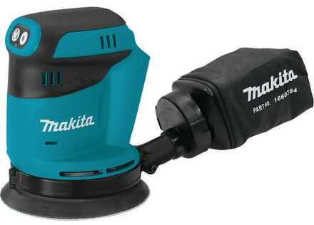 Makita DBO180Z 18 V Excenter schuurmachine - Losse Body (geleverd zonder accu en lader)