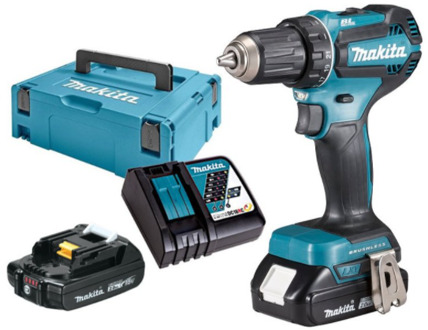 Makita DDF485RAJ | 18v | Boor- en schroefmachine | Set | 2,0 Ah accu (2 st) | snellader | M-box - DDF485RAJ