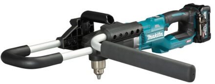 Makita DG001GU101 | XGT 40 V Max Grondboor | 4.0 Ah accu en snellader | Inclusief adapter A en D - DG001GU101