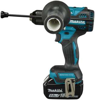 Makita DHP492RTJ Accu Klopboor-/schroefmachine | 18V | Incl. 2x 5.0Ah en snellader in Mbox - DHP492RTJ