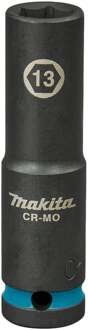 Makita Krachtdop Impact Black, 1/2 13mm lang - E-16449