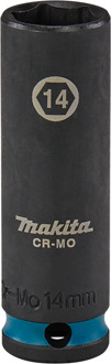 Makita Krachtdop Impact Black, 3/8 14mm lang - E-16318