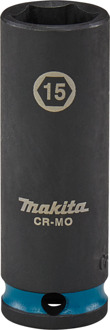 Makita Krachtdop Impact Black, 3/8 15mm lang - E-16324