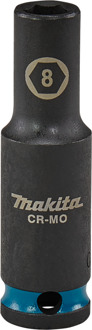 Makita Krachtdop Impact Black, 3/8 8mm lang - E-16259