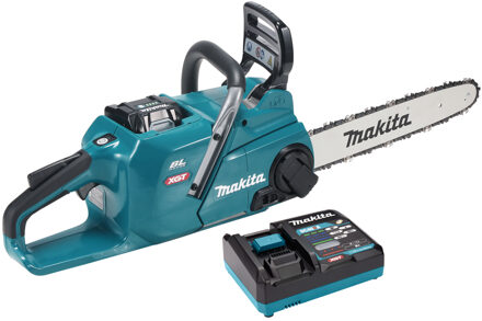 Makita UC015GT101 | XGT 40 V Max kettingzaag 35 cm | 5,0 Ah accu (1 st) | snellader | in doos UC015GT101