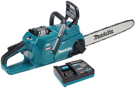 Makita UC016GT101 | XGT 40 V Max kettingzaag 40 cm | 5,0 Ah accu (1 st) | snellader | in doos - UC016GT101