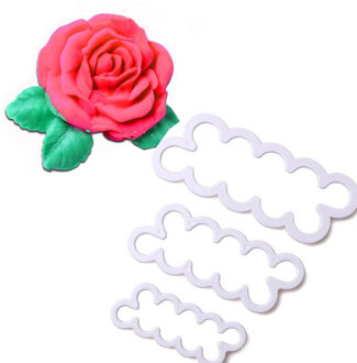 Makkelijkste Rose Ooit Fondant Icing Tool Decor Mould Sugarcraft Gereedschap Bakvormen Sets Cake Decorating Gereedschap