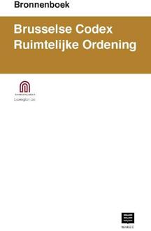 Maklu, Uitgever Bronnenboek. Brusselse Codex Ruimtelijke Ordening - Bunker Hill Group