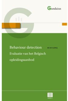 Maklu, Uitgever Gandaius Meesterlijk 8 -   Behaviour detection