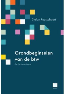 Maklu, Uitgever Grondbeginselen Van De Btw - Stefan Ruysschaert