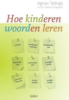 Maklu, Uitgever Hoe kinderen woorden leren - Boek Agnes Tellings (9044134396)