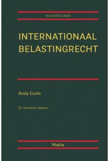 Maklu, Uitgever Internationaal Belastingrecht - In Hoofdlijnen - Andy Cools
