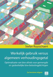 Maklu, Uitgever Werkelijk gebruik versus algemeen verhoudingsgetal - Boek Stefan Ruysschaert (9046609294)