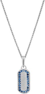 'Malaga' Dames 925 Sterling Zilveren Set: Ketting + Oorbellen + Ring - Zilver SET-7573 - O 1/2