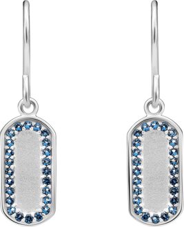 'Malaga' Dames Oorbellen van 925 Sterling Zilver - Zilver ZO-7573