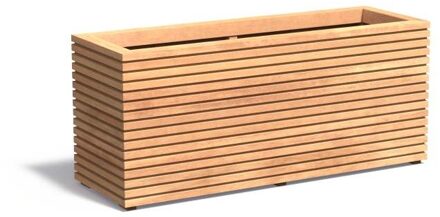 Malaga Rhombus 150x50x61 cm houten bloembak