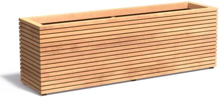 Malaga Rhombus 200x50x61 cm houten bloembak