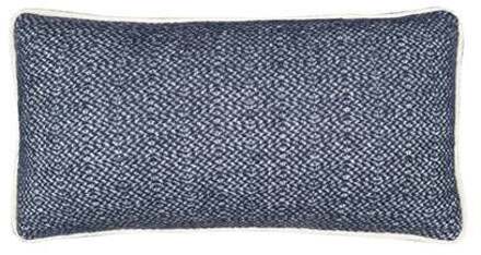 Malagoon Recycled Wool Sierkussen - Space Blue Blauw