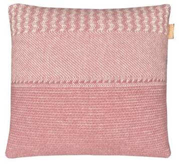 Malagoon Uptown Wool Sierkussen 50 x 50 - Pink Roze