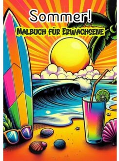Malbuch Fùr Erwachsene - Sommer! - Malbücher Für Erwachsene