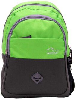 Male women's handbag quality Unisex Green Two-Color Sports Bag