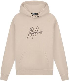 Malelions Beige Hoodie Mm1-Aw24-05 Herenlions , Beige , Heren - L,M