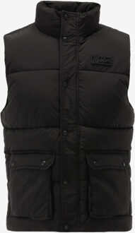 Malelions Bodywarmer CRINKLE PADDED VEST zwart - S;M;L;XL