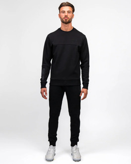 Malelions Counter sweater ms2-aw23-07-900 Zwart