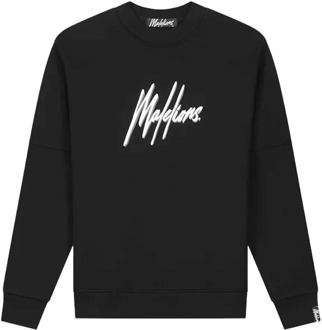 Malelions Duo essentials sweater Zwart - XL