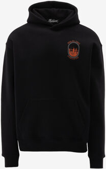 Malelions Hoodie SKYLINE HOODIE zwart - XS;M;L