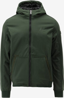 Malelions Jas SIGNATURE SOFTSHELL JACKET groen - XS;S;M;L;XL