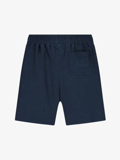 Malelions Jongens short seersucker crinckle Blauw - 164