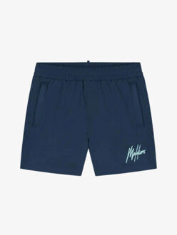 Malelions Jongens zwembroek crinkle Blauw - 116