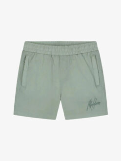 Malelions Jongens zwembroek crinkle - maat 104 Groen