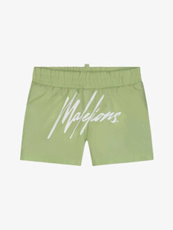 Malelions Jongens zwembroek signature Groen - 62/68