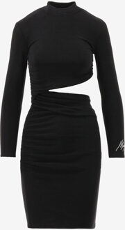 Malelions Jurk SPARKLING CUT-OUT DRESS zwart - S;M;L
