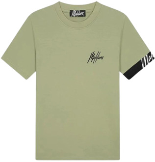 Malelions Kapitein T-shirt Groen Herenlions , Green , Heren - Xl,L,M,S