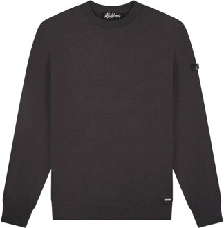 Malelions Knitted Crewneck Sweater Heren - M