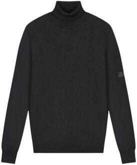 Malelions Knitted Turtleneck Sweater Heren - XL